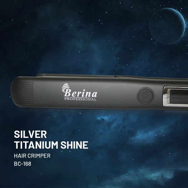 Silver Titanium Shine Crimper