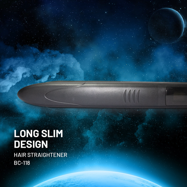 Long Slim Design Straightener (BC-118)
