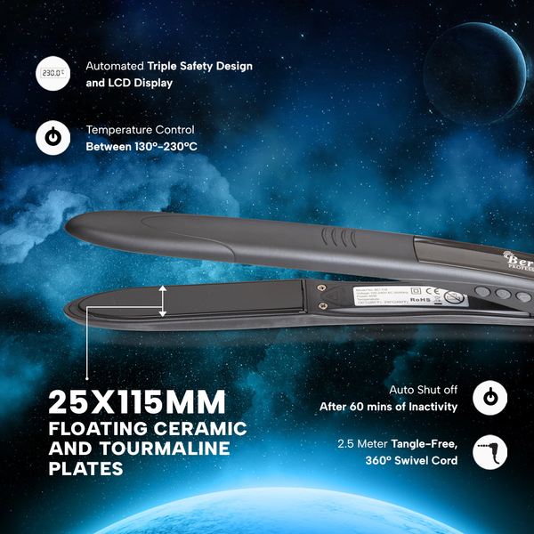 Long Slim Design Straightener (BC-118)